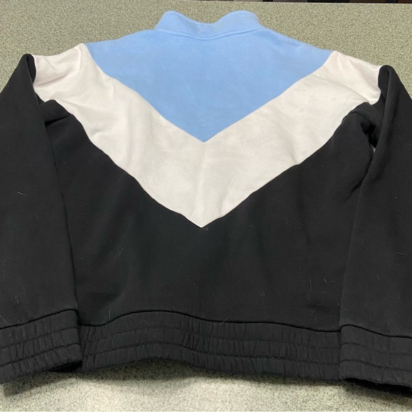 Fila Women's Black, White, and Light Blue Sweatshirt - Picture 4 of 4